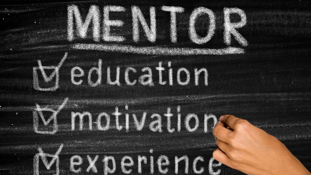 Importance of having a mentor