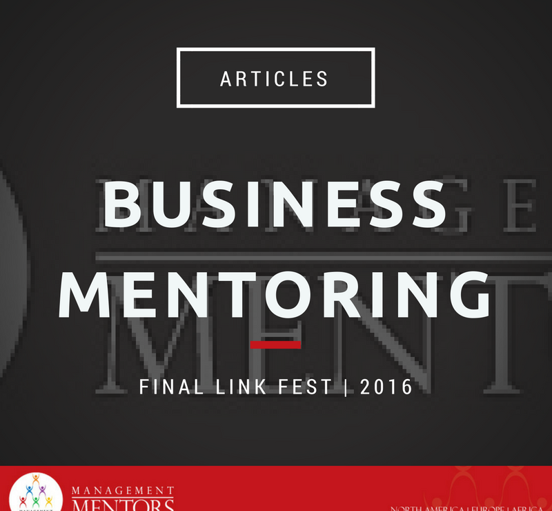  Business Mentoring Articles: Final Link Fest of 2016